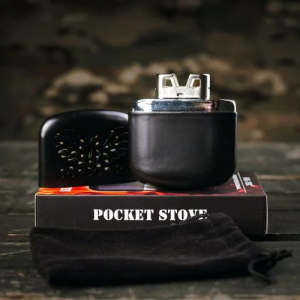 MIL-TEC ГРЕЛКА КАТАЛИТИЧЕСКАЯ STURM TINPLATE POCKET STOVE BLACK 15280002