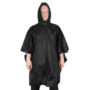 MIL-TEC ПОНЧО ВОЛОГОЗАХИСНЕ STURM WET WEATHER PONCHO BLACK 10628502