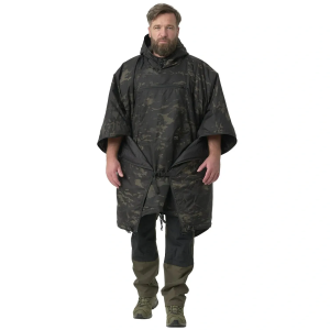HELIKON-TEX НАКИДКА SWAGMAN ROLL PONCHO MULTICAM BLACK PO-SMR-BL-0C
