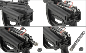 ARCTURUS СТРАЙКБОЛЬНЫЙ АВТОМАТ АК12 AT-AK12U-FE OPTICAL MOSFET HS2678