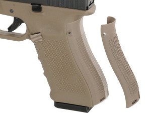 WE ПИСТОЛЕТ GLOCK 17 GEN4. METAL TAN GREEN GAS HS04796