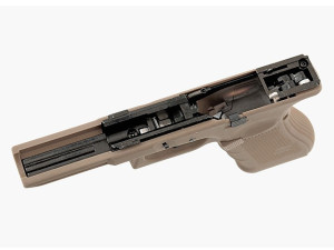 WE ПИСТОЛЕТ GLOCK 17 GEN4. METAL TAN GREEN GAS HS04796