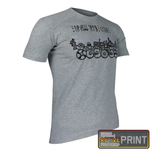 KRAMATAN TACTICAL DESIGN ФУТБОЛКА ПРАЩУРИ БАВОВНА МЕЛАНЖ