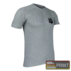 KRAMATAN TACTICAL DESIGN ФУТБОЛКА ЇБАШ ХЛОПОК МЕЛАНЖ