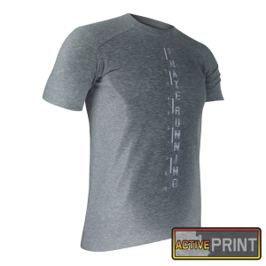 KRAMATAN TACTICAL DESIGN ФУТБОЛКА I HATE RUNNING БАВОВНА МЕЛАНЖ