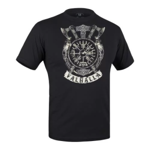 P1G-TAC ТАКТИЧНА ФУТБОЛКА З ПРИНТОМ VALHALLA LOGO BLACK UA281-29891-BK-VLL