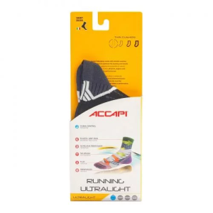 ACCAPI ШКАРПЕТКИ ТРЕКІНГОВІ RUNNING ULTRALIGHT BLACK ACCH1308.999