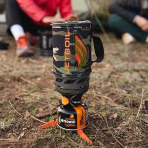 JETBOIL ГОРЕЛКА ГАЗОВАЯ С КОТЕЛКОМ FLASH 2025 1L DARK CAMO JBL-FLDC3-EU