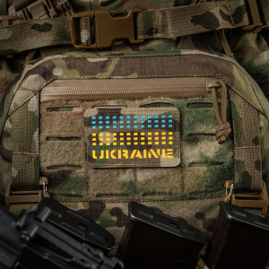 M-TAC НАШИВКА UKRAINE LASER CUT MULTICAM/YELLOW/BLUE/GID