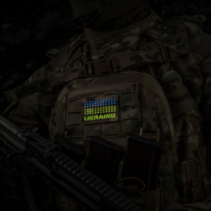M-TAC НАШИВКА UKRAINE LASER CUT MULTICAM/YELLOW/BLUE/GID