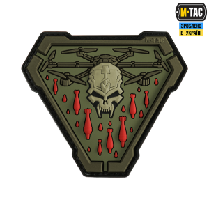 M-TAC НАШИВКА VAMPIR PVC OLIVE
