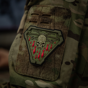 M-TAC НАШИВКА VAMPIR PVC OLIVE