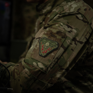 M-TAC НАШИВКА VAMPIR PVC OLIVE