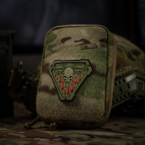 M-TAC НАШИВКА VAMPIR PVC OLIVE
