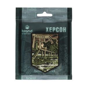 BRAND ELEMENT НАШИВКА ХЕРСОН PVC OLIVE