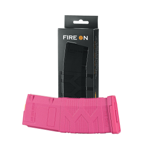 FIRE ON МАГАЗИН ДЛЯ АR .223 НА 30 ПАТРОНОВ PINK