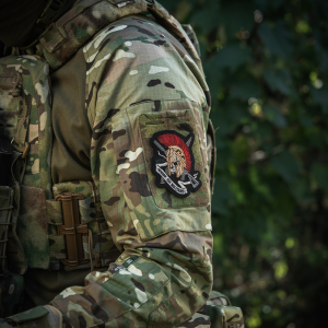 M-TAC НАШИВКА ШОЛОМ VIVERE EST MILITARE (ВИШИВКА)