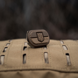 M-TAC MOLLE PATCH ПРАПОР УКРАЇНИ З ГЕРБОМ PVC COYOTE