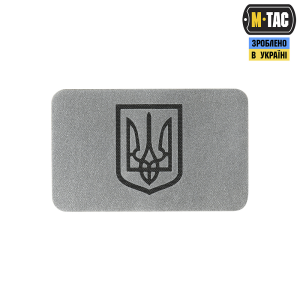 M-TAC НАШИВКА ГЕРБ УКРАЇНИ (80Х50 ММ) СВІТЛОВІДБИВАЮЧА