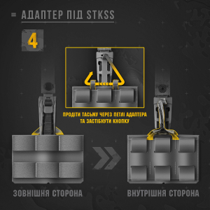 M-TAC АДАПТЕР ДЛЯ ПОЯСА ПОД СИСТЕМУ STKSS MULTICAM