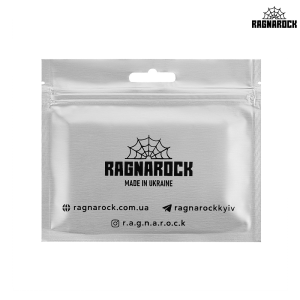 RAGNAROCK НАШИВКА TICKET TO THE WAR WHITE