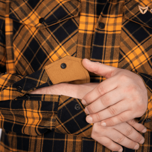 CAMO-TEC РУБАШКА БУРЕВІЙ LOGO TAN ORANGE/BLACK 9308