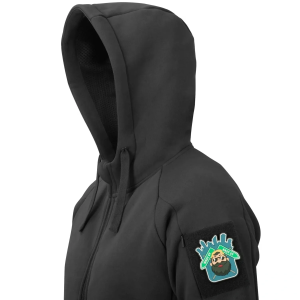 HELIKON-TEX КОФТА URBAN TACTICAL HOODIE LITE BLACK BL-ULF-CB-01