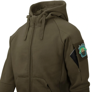 HELIKON-TEX КОФТА URBAN TACTICAL HOODIE LITE GREEN BL-ULF-CB-82