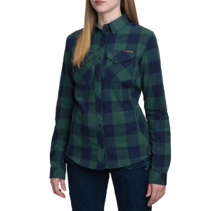 HELIKON-TEX ЖІНОЧА СОРОЧКА В КЛІТИНКУ MARIGOLD MOSS GREEN CHECKERED KO-MWS-NS-PG