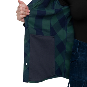 HELIKON-TEX ЖІНОЧА СОРОЧКА В КЛІТИНКУ MARIGOLD MOSS GREEN CHECKERED KO-MWS-NS-PG