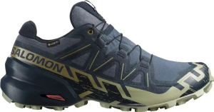 SALOMON КРОСІВКИ OUTDOOR SPEEDCROSS 6 GTX GRISAI/CARBON/TEA 1100