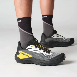 SALOMON КРОСІВКИ GENESIS BLACK/WHITE/LEMON 1101