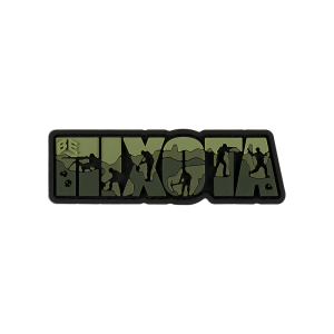 BRAND ELEMENT НАШИВКА ПІХОТА PVC OLIVE