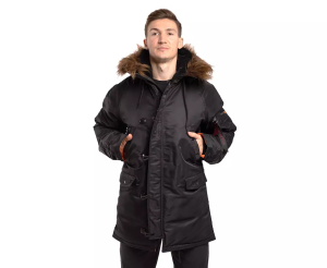 CHAMELEON КУРТКА ЗИМОВА АЛЯСКА N3B BLACK 0705-04
