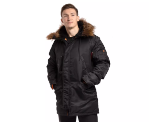 CHAMELEON КУРТКА ЗИМОВА АЛЯСКА N3B BLACK 0705-04