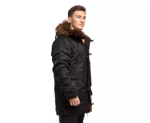 CHAMELEON КУРТКА ЗИМОВА АЛЯСКА N3B BLACK 0705-04