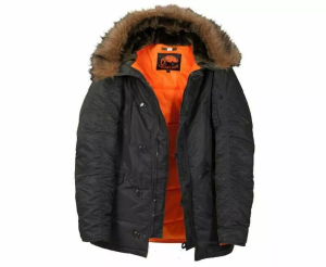 CHAMELEON КУРТКА ЗИМОВА АЛЯСКА N3B BLACK 0705-04
