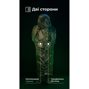 БАЛІСТИКА АНТИТЕПЛОВІЗІЙНИЙ ПОНЧО-ПЛАЩ ЧУГАЙСТЕР GEN 2 ХАЩІ 11033011301