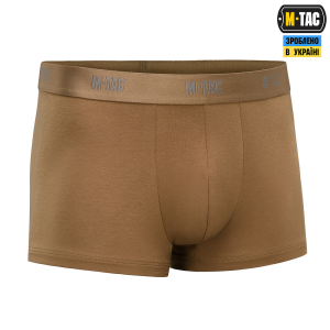 M-TAC ТРУСИ MEN COTTON STRETCH TRUNKS COYOTE BROWN