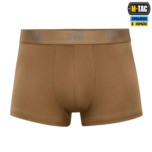 M-TAC ТРУСИ MEN COTTON STRETCH TRUNKS COYOTE BROWN