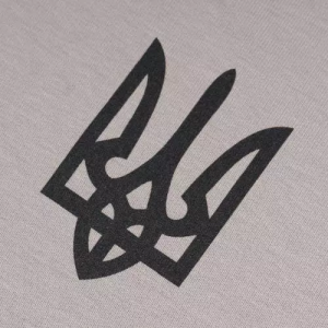 P1G-TAC ФУТБОЛКА З ПРИНТОМ ТРИЗУБ LOGO IRON GREY UA281-29891-IG-TRL