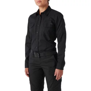 5.11 РУБАШКА ТАКТИЧЕСКАЯ WOMEN'S ABR PRO LONG SLEEVE SHIRT BLACK 62420ABR-019