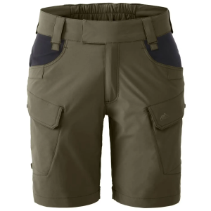 HELIKON-TEX ЖЕНСКИЕ ШОРТЫ OTS 8,5'' VERSASTRETCH LITE TAIGA GREEN/BLACK SW-OTS-VL-0901A