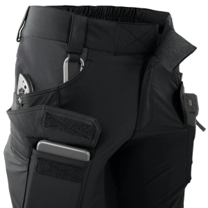 HELIKON-TEX ЖЕНСКИЕ ШОРТЫ OTS 8,5'' VERSASTRETCH LITE BLACK/SHADOW GREY SW-OTS-VL-0135A