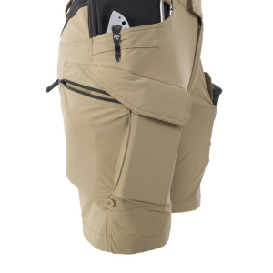 HELIKON-TEX ЖЕНСКИЕ ШОРТЫ OTS 8,5'' VERSASTRETCH LITE KHAKI/BLACK SW-OTS-VL-1301A