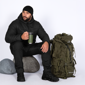 CAMO-TEC ЛЕГКИЙ ПУХОВИК STORM HOOD 3.0 BLACK 9393