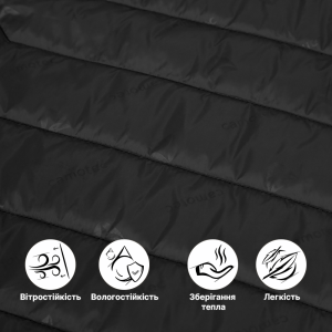 CAMO-TEC ЛЕГКИЙ ПУХОВИК STORM HOOD 3.0 BLACK 9393