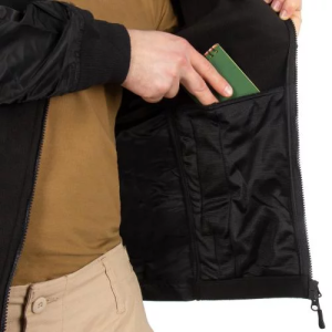 MIL-TEC КУРТКА ФЛІСОВА USAF JACKET BLACK 10430002