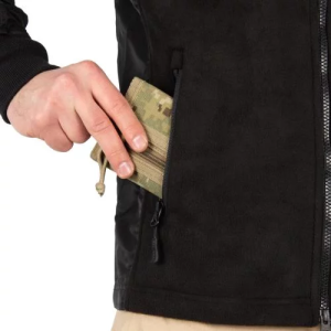 MIL-TEC КУРТКА ФЛІСОВА USAF JACKET BLACK 10430002