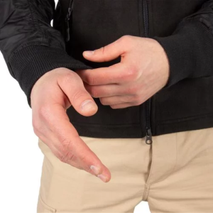 MIL-TEC КУРТКА ФЛІСОВА USAF JACKET BLACK 10430002